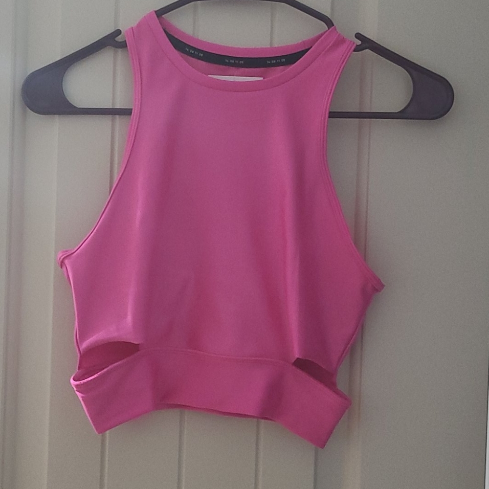 Barbie pink nike sports bra